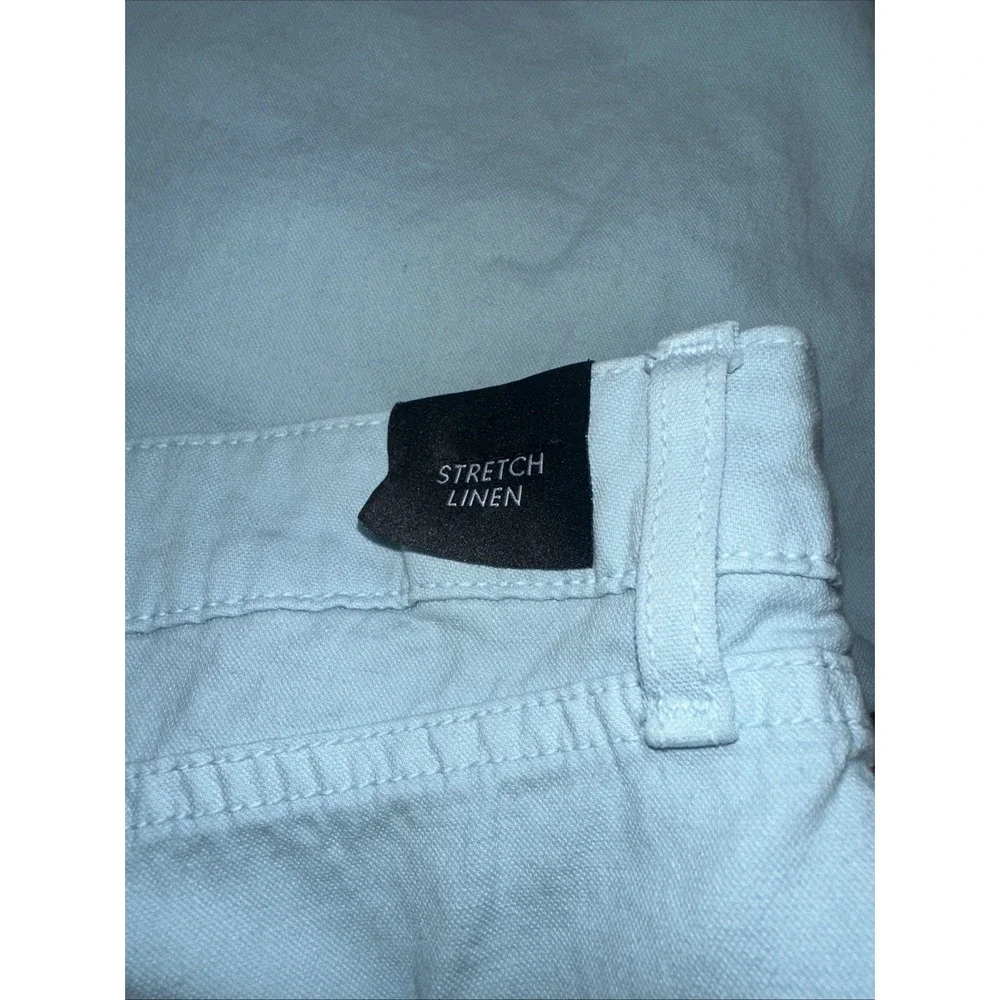 Monfrere Jeans Brando Mens 40 Linen Stretch Sky blue 40x34 Fit